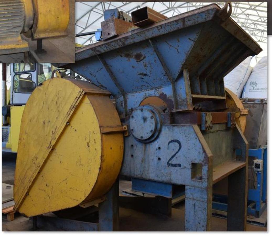Used Industrial Material Shredder Nr. 2