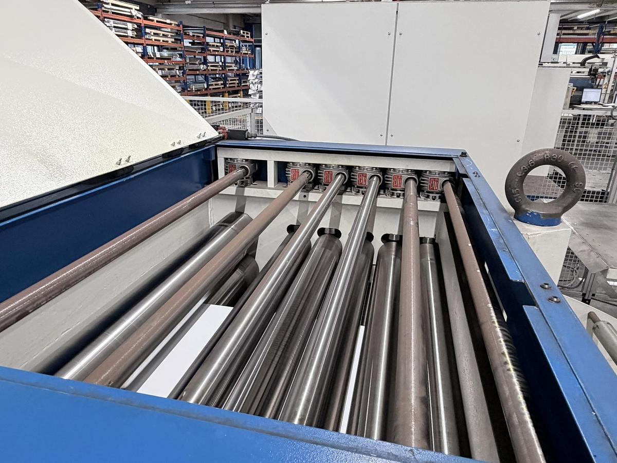 Used Dalcos Coil Punching and Bending line with Salvagnini P4-1916 Bending Center