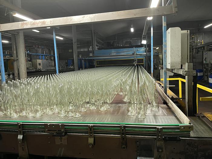 Used EMHART IS10 - EF 5 1/2 '' DG LH Hotend glass production line