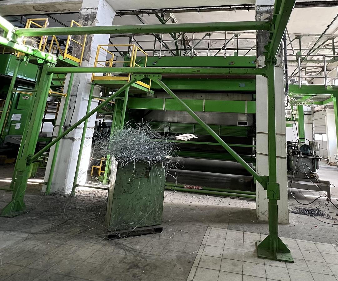 Used 1955 Czechoslovakia cellulose production line