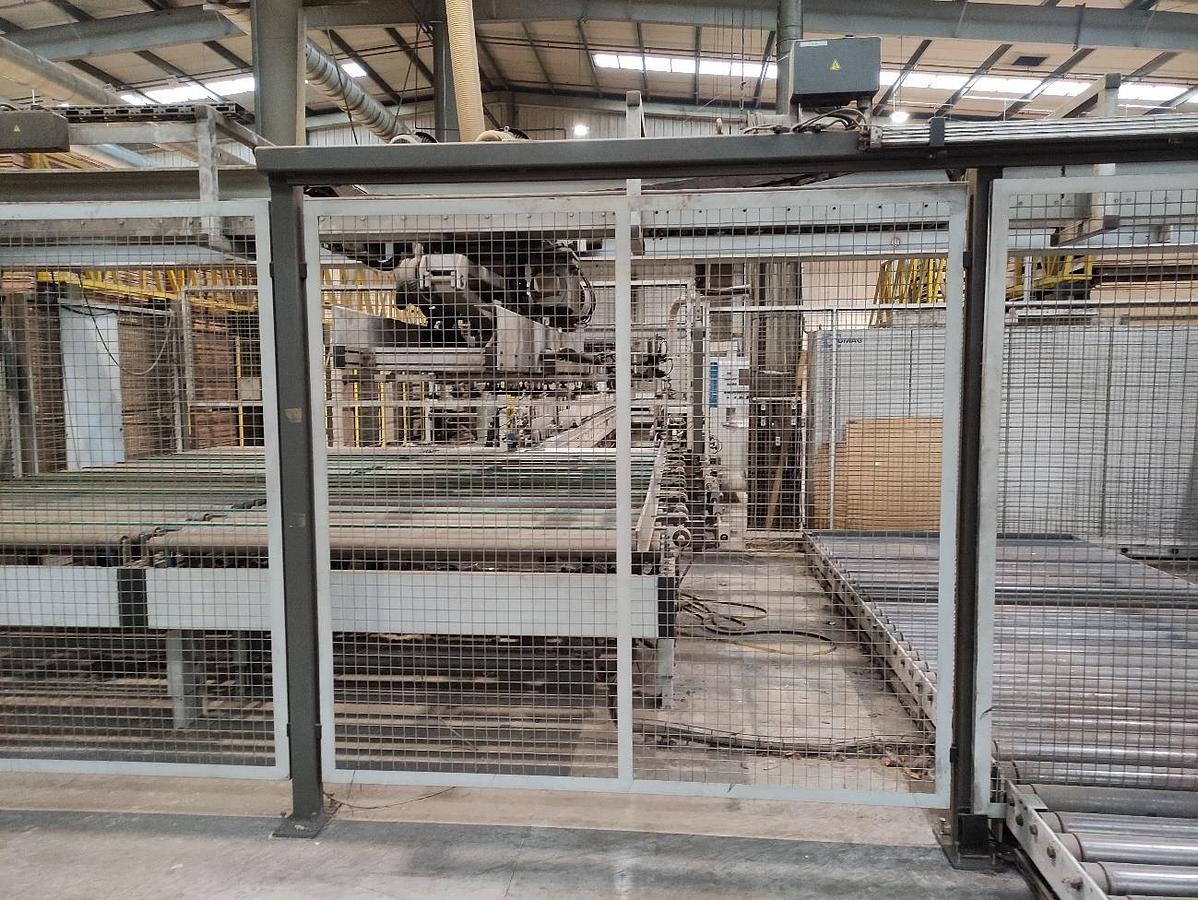 Used 2005 Homag PROFI FR 20/17/45/S Edge Banding Line