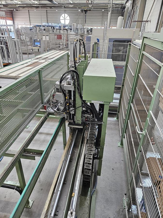 Used Schüco Production line for PVC/plastic windows
