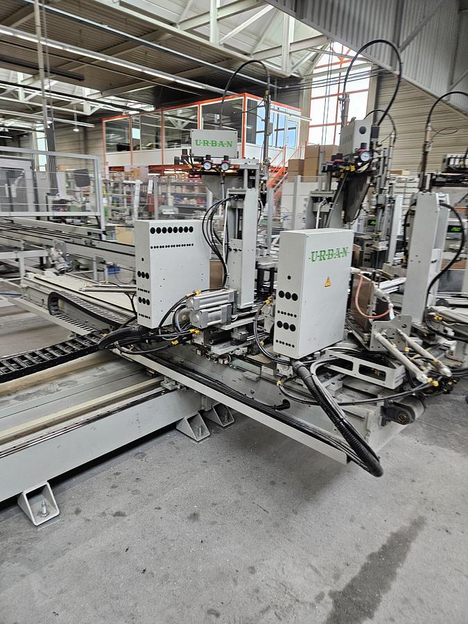 Used Urban Production line for PVC/plastic windows