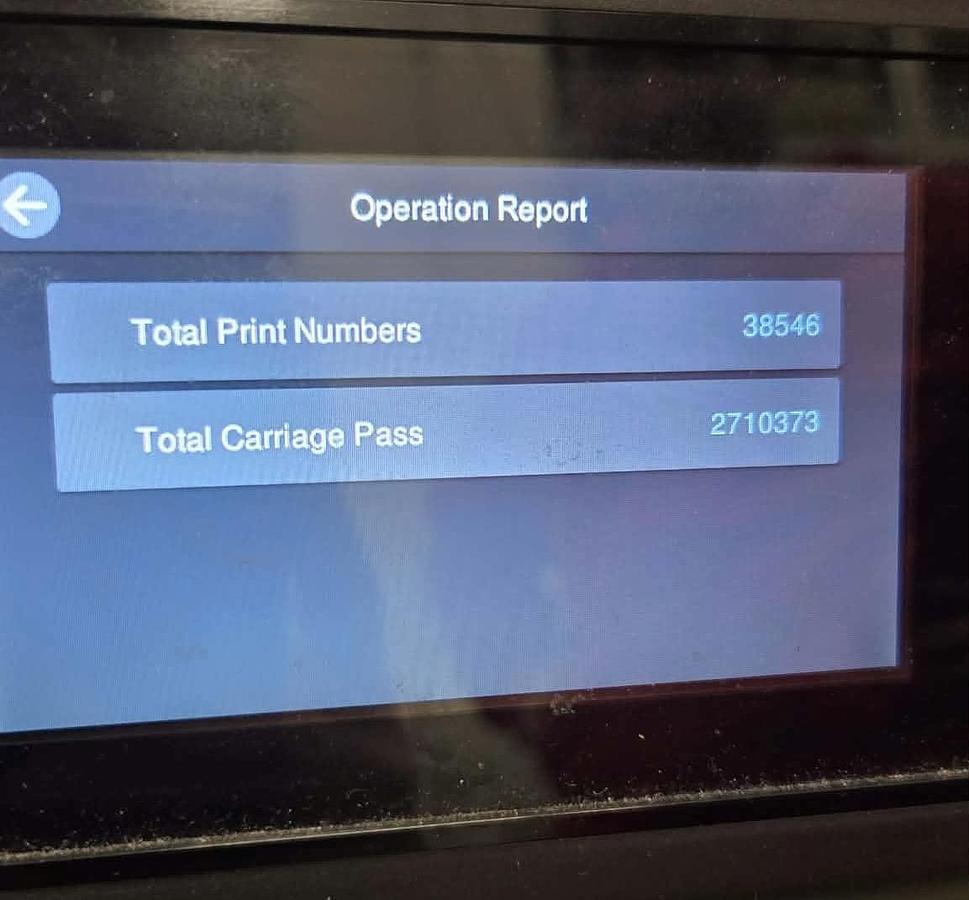 Used 2021 Epson SureColor SC-F3000