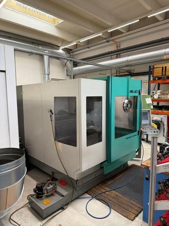 Used 1999 Deckel Maho DMU 60 E Vertical 3-axis CNC Milling Machine