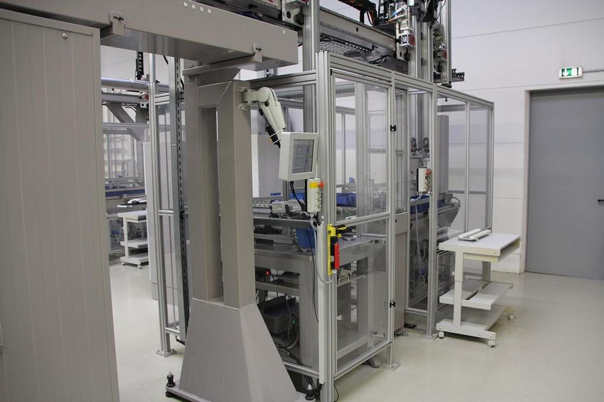 Used 2010 Automated Surface Finishing Line with Güdel Transport System