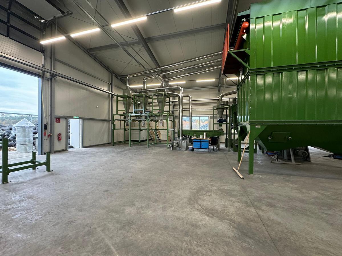 Used 2024 Global EnerTec Tire Granulation Line without shredder