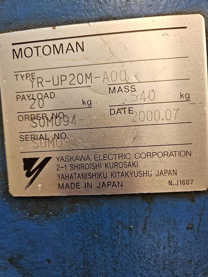 Used 2000 Motoman YR up