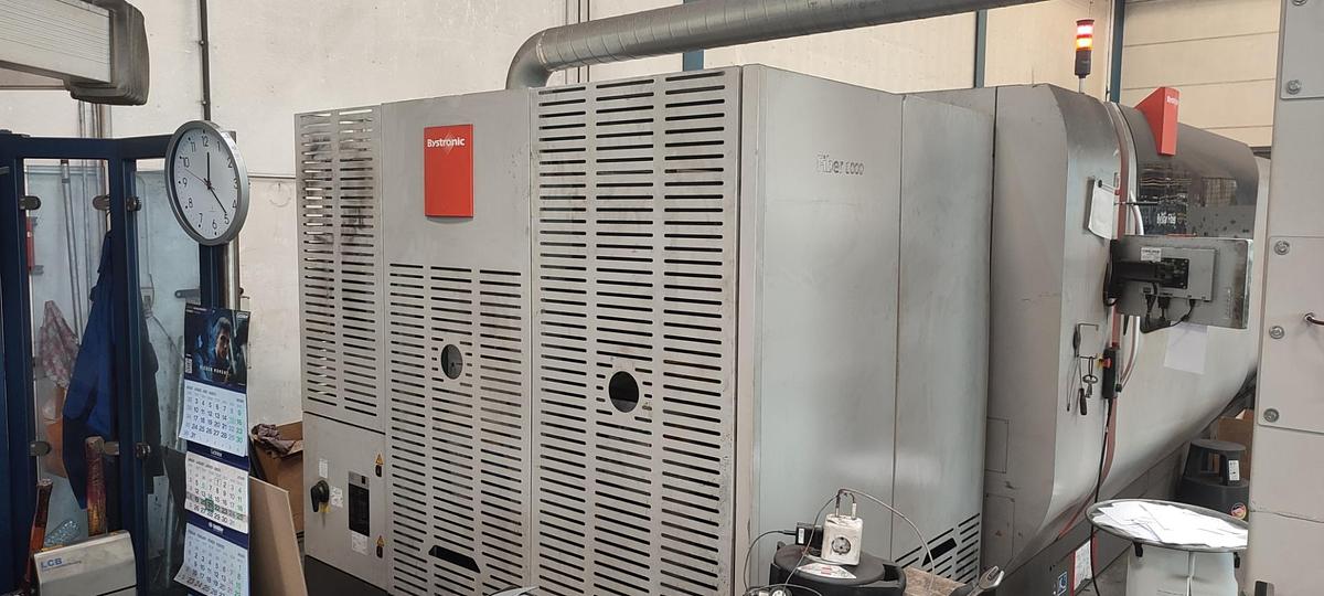 Used 2021 Bystronic ByStar Fiber 3015 8000 W fiber laser incl. ByTrans 3015 Extended