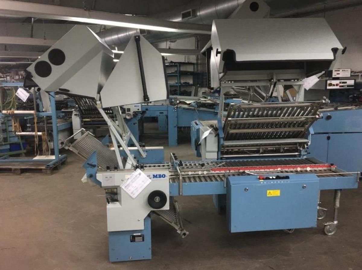 Used 2002 MBO T1120 4-4-2 All Buckle Folding Machine