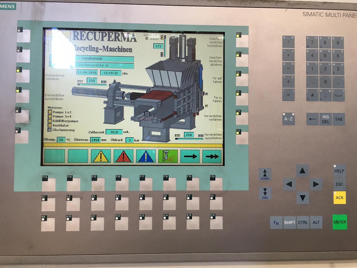 Used 2014 Recuperma RECU 3 Scrap Baling Press