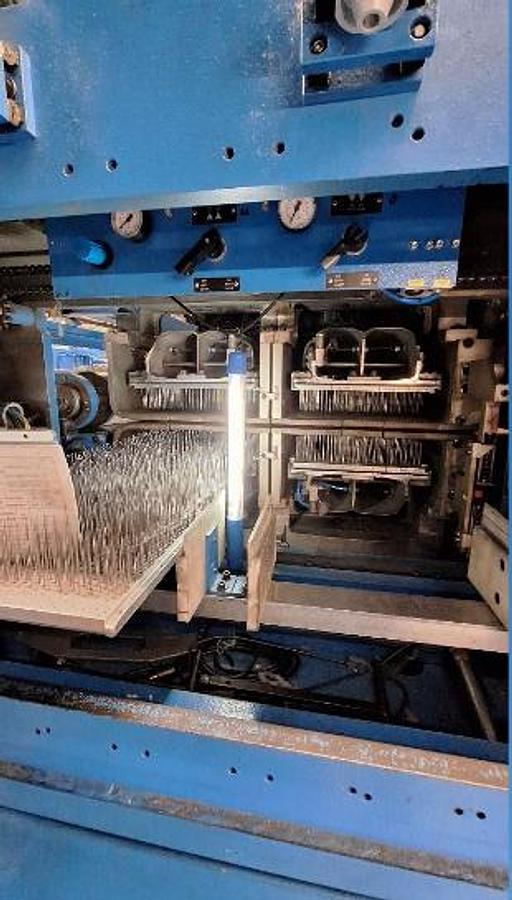 Used - Complete Used Nonwoven Production Plant for Sale - Needlepunch Line with Fiber Opening, Carding, Lapping, Needling and Winding