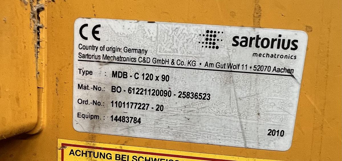 Used Bezner wood chip production line