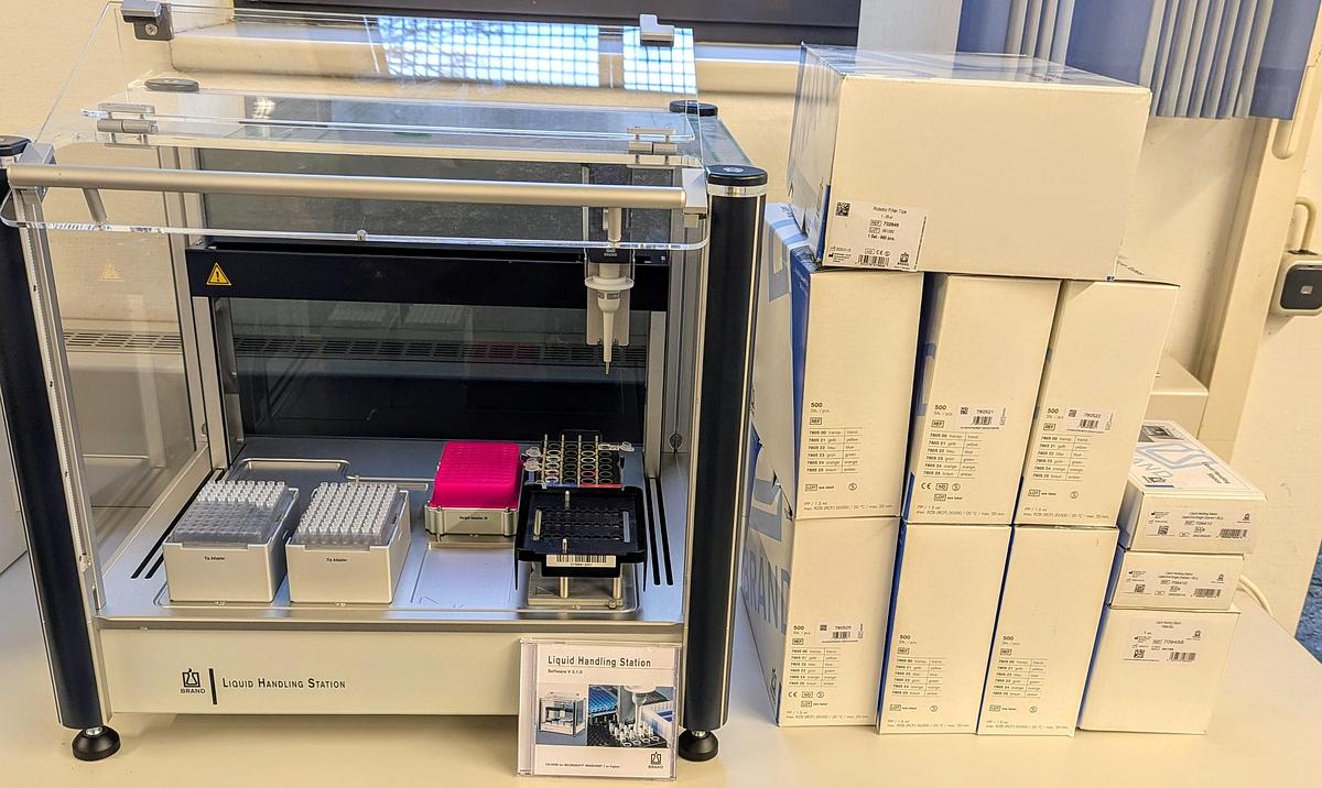 Used 2020 Brand Liquid Handling Station