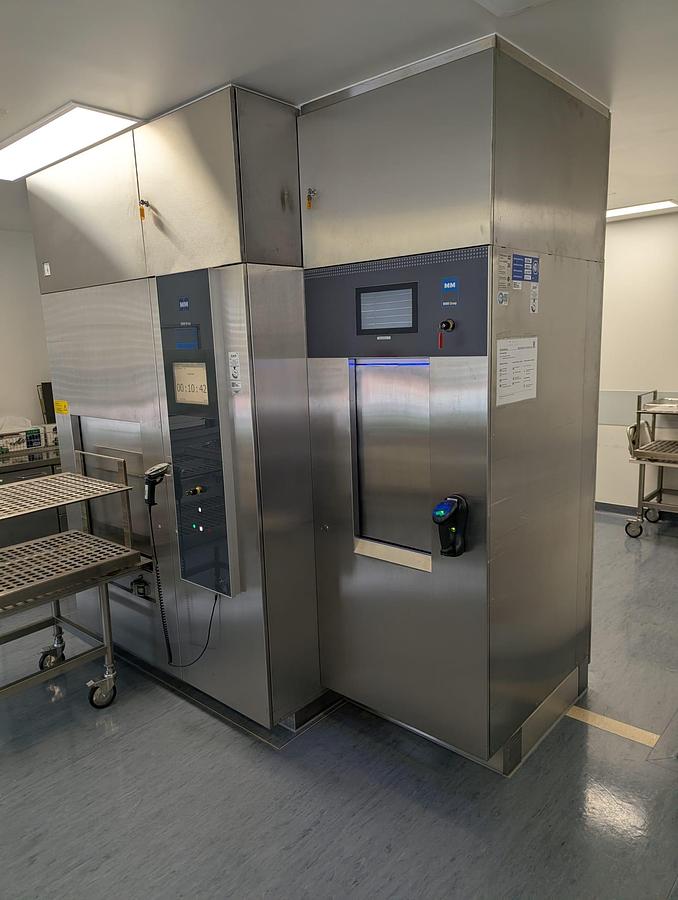 Used 2010 MMM Selectomat PL 669-2 H L Sterillizer + 2008 Miele PG 8528