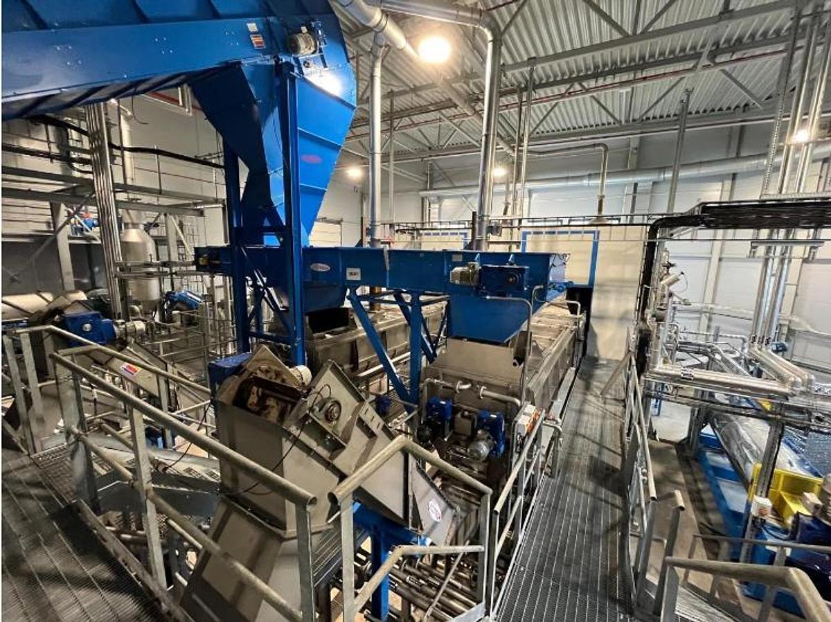 Used Plastic Washing and Extrusion Line