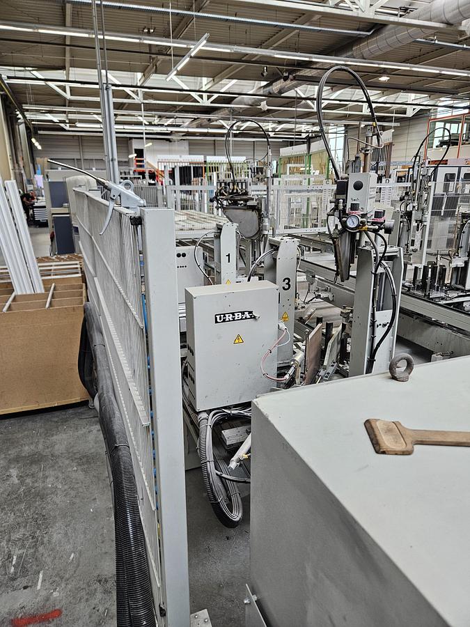 Used Schüco Production line for PVC/plastic windows