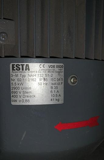 Used ESTA NAH 132 S1-2