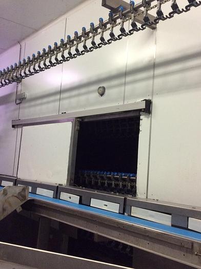 Used slaughterhouse 3500 birds/hour