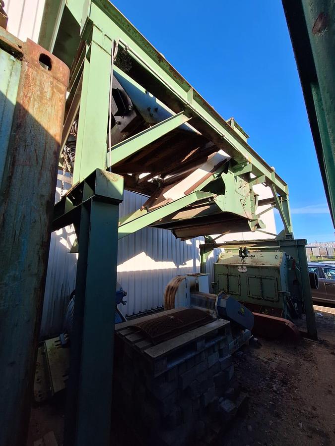 Used 2008 Haas HSZ-R 500 x 1800 Wet Hammer Mil
