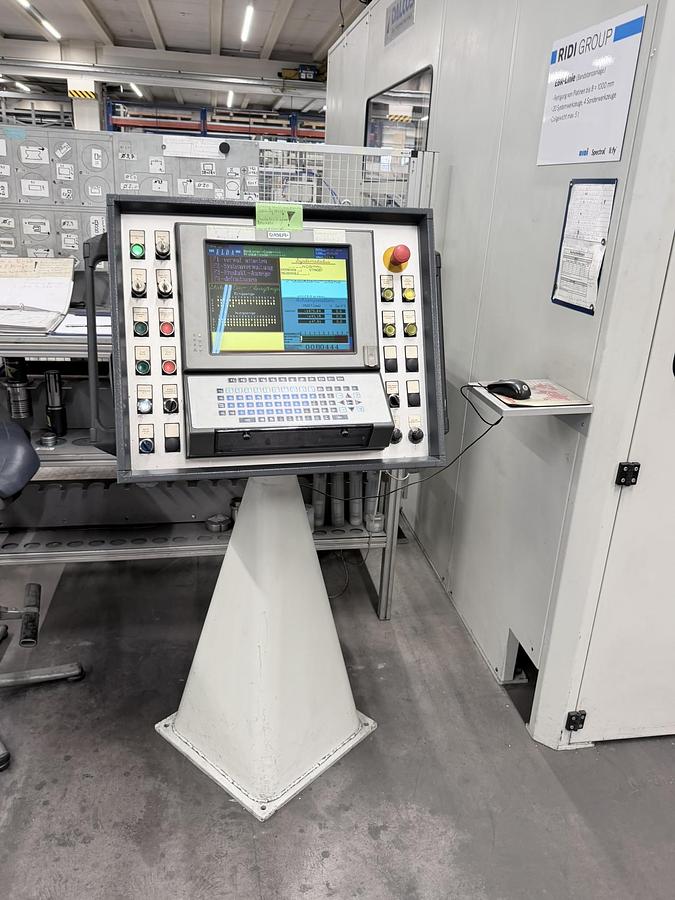 Used Dalcos Coil Punching and Bending line with Salvagnini P4-1916 Bending Center