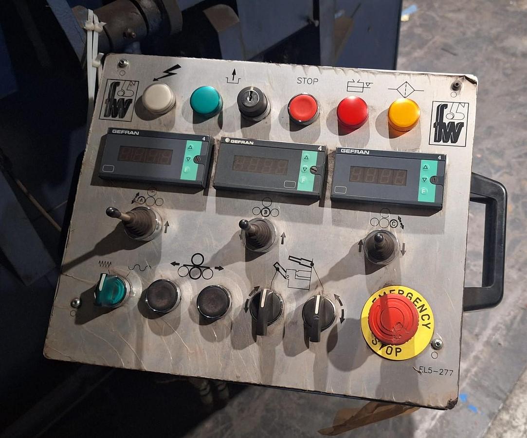 Used Faccin 4HEL2134 Plate Rolling Machine