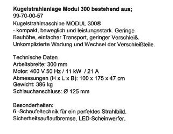 Used Contec MODUL 300