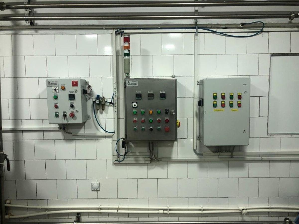 Used Small Dairy line - 2.000 L milk per hour