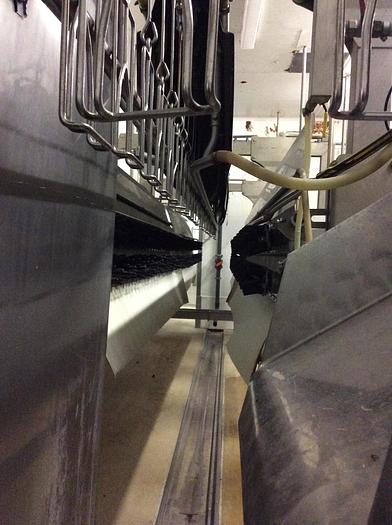 Used slaughterhouse 3500 birds/hour