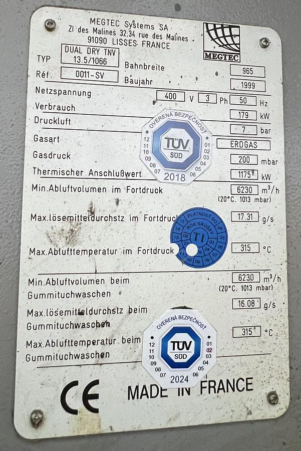 Used 1999 MAN Roland Lithoman IV