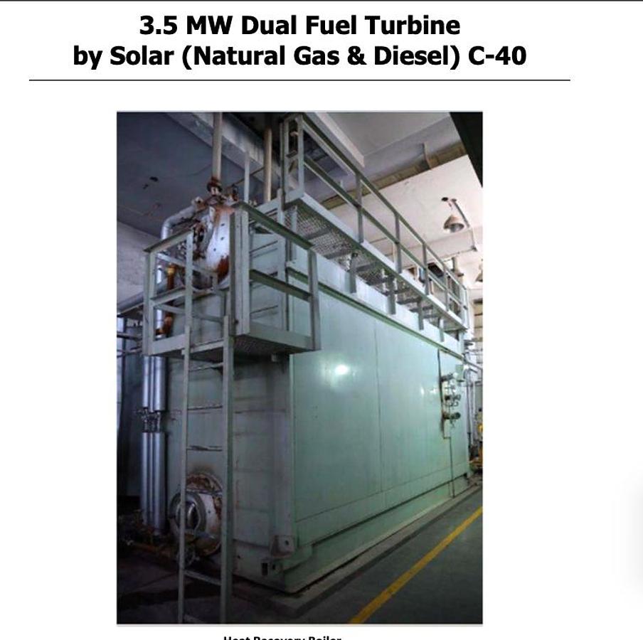 Used 1995 Solar Turbines C-40