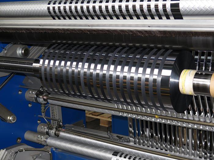 Used 2008 FEAS wrapping machine for hot stamping foils