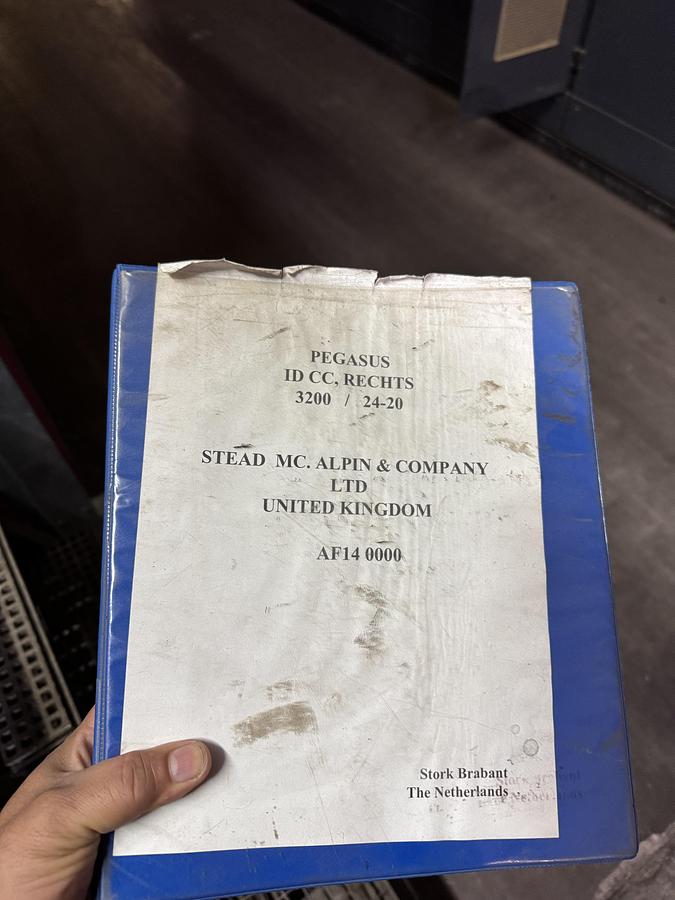 Used 2001 STORK PEGASUS TYPE 3200/24/20