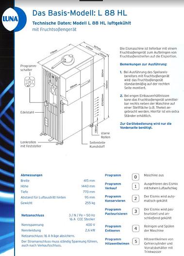 Used Lumen LUNA L88 HL LEF