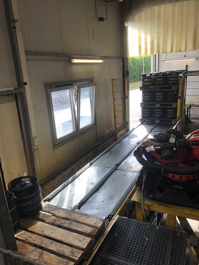 Used KEG Washing, Filling and Palletizing System