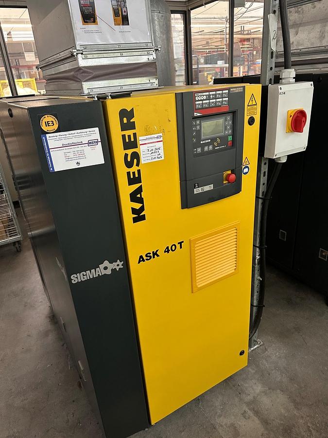 Used  2018 2x Kaeser  ABT 40 Screw Compressor 
