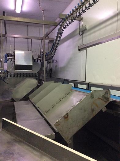 Used slaughterhouse 3500 birds/hour