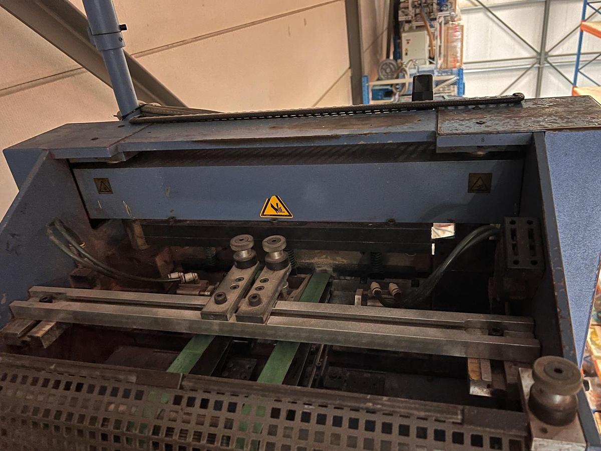 Used Complete Booklet Production Line for Sale - MBO Folding Machine, Bograma Punching Unit and Herzog+Heymann Delivery