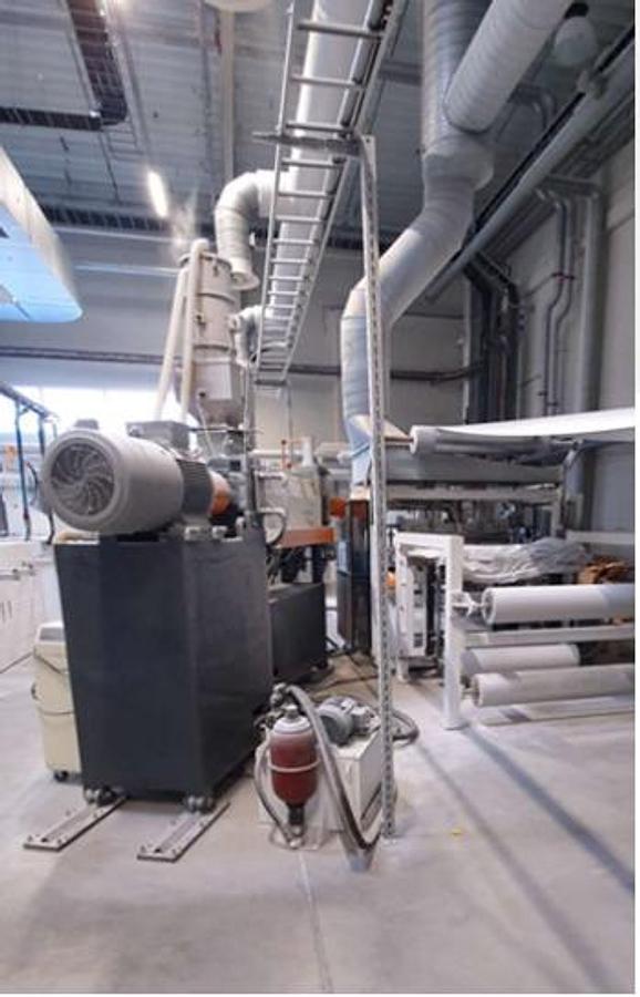 Used 2007 Davis Complete XPS Foam Sheet Extrusion and Coating Line