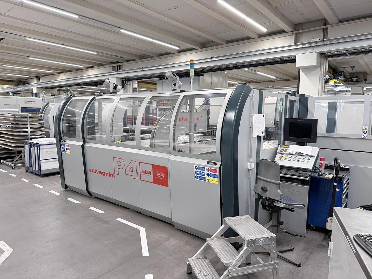 Used Dalcos Coil Punching and Bending line with Salvagnini P4-1916 Bending Center