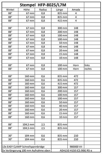Used 2004 Amada HFP 80-25 L