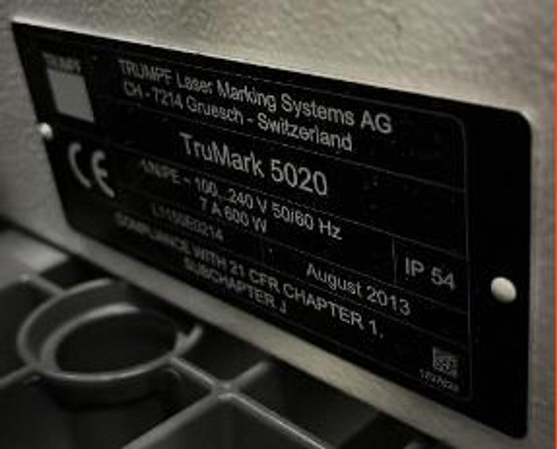 Used 2015 ULT/TRUMPF  AS 260 HD.16 / TruMark 5020