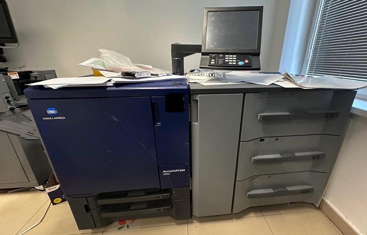 Used Konica Minolta AccurioPress C83hc