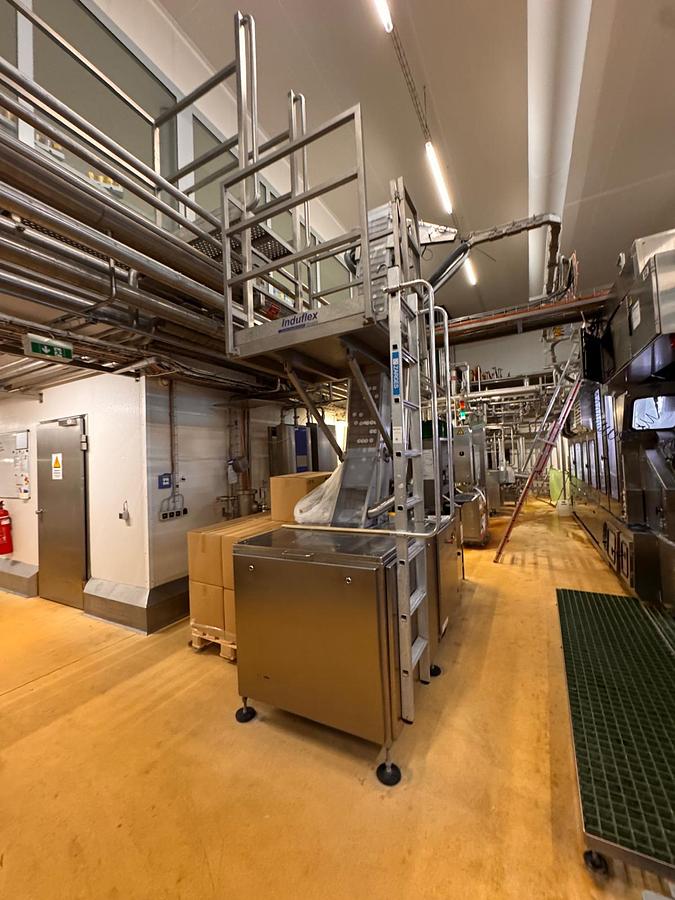 Used Elopak Carton Filling and Packing Line
