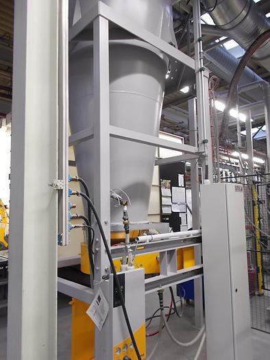 Used Leutenegger and Frei Complete powder coating line