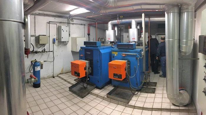 Used 1999 Max Weishaupt Industrial heating plant