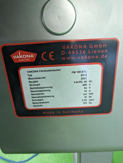 Used 2021 Vakona FM 100 STL
