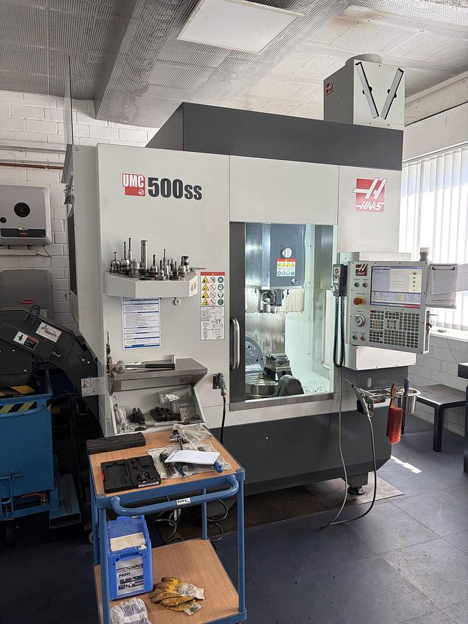 Used 2019 HAAS UMC 500 5-Axis Milling Machine