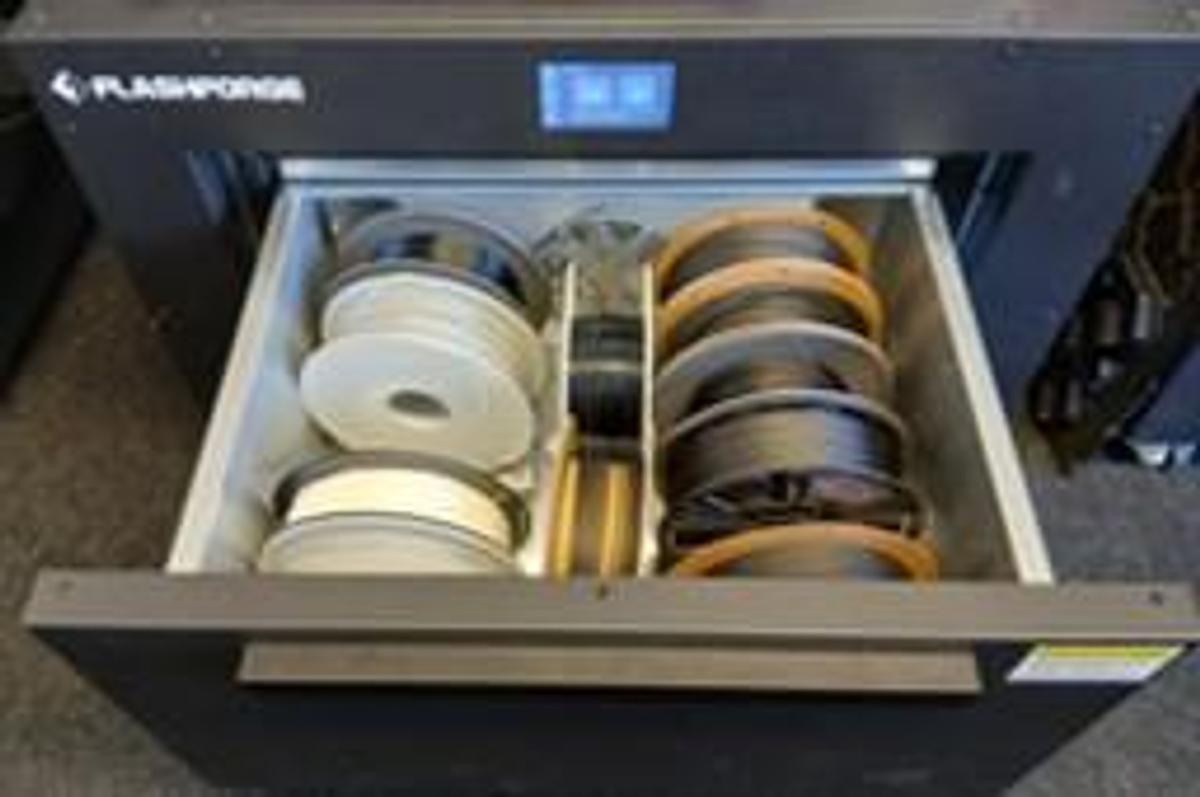 Used FlashForge Creator 4-A 3D Printer with Filament Drying Station