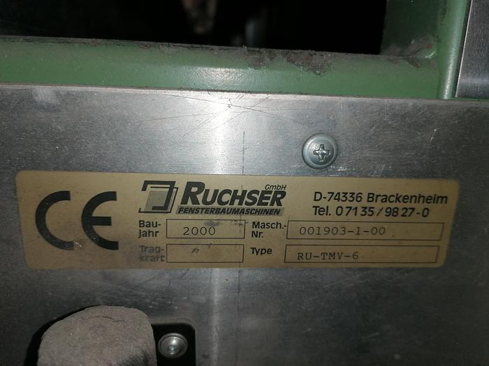 Used 2000 Ruchser RU TMV 6